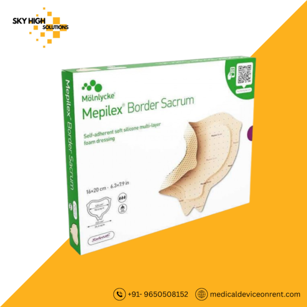 Mepilex Border Sacrum 22×25cm