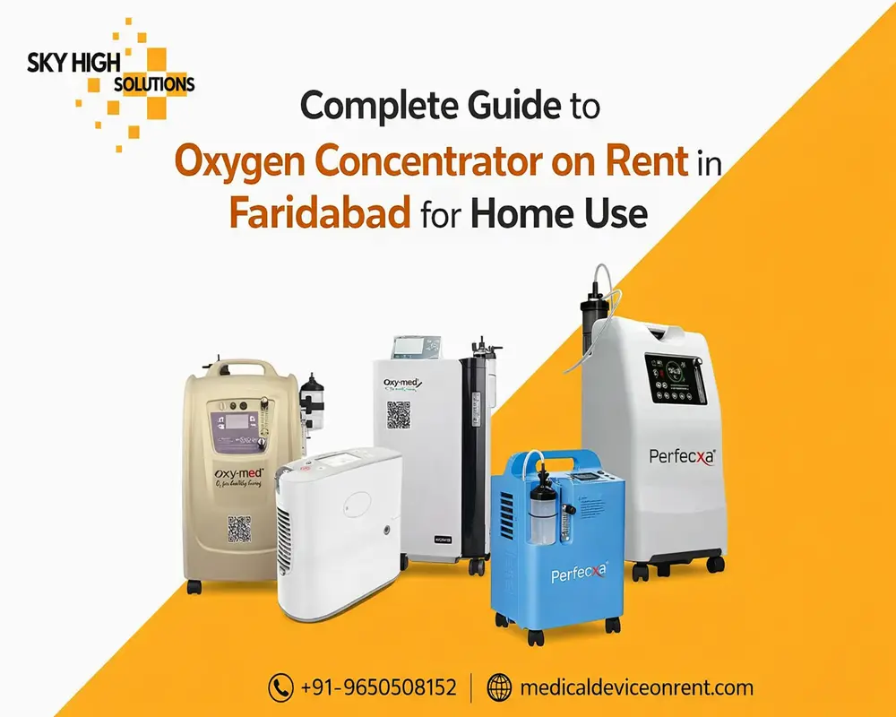 oxygen concentrator on rent in Faridabad