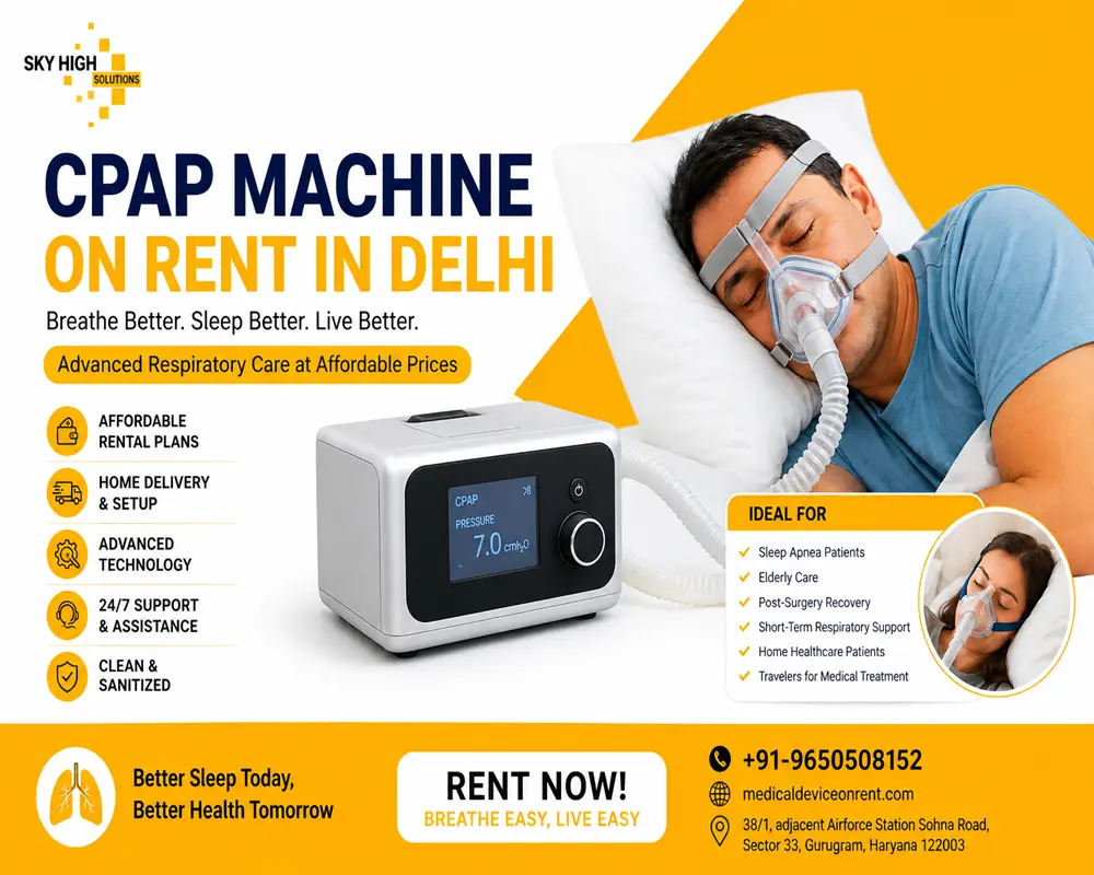 CPAP Machine on Rent in Delhi
